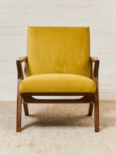 Load image into Gallery viewer, Zayden Lounge Chair in Dijon
