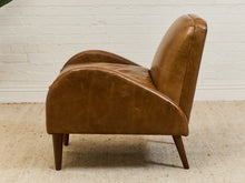 Load image into Gallery viewer, Roland Chair in Echo Umber Leather
