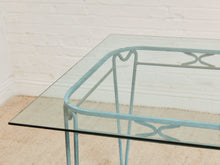 Load image into Gallery viewer, Antiqued Vintage Mid Century Patio Table
