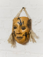 Load image into Gallery viewer, Vintage Hand Carved Dan style Tribal Mask
