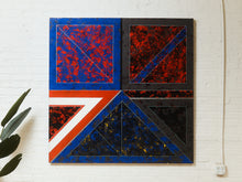 Load image into Gallery viewer, Blue and Red museum Painting by Gerald Campbell
