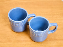 Load image into Gallery viewer, Pair of Parisian Blue Mugs
