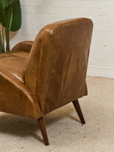 Load image into Gallery viewer, Roland Chair in Echo Umber Leather
