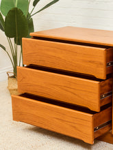 Load image into Gallery viewer, Teak Danish Modern 6 Drawer Dresser
