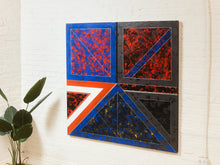 Load image into Gallery viewer, Blue and Red museum Painting by Gerald Campbell
