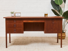Load image into Gallery viewer, Danish Modern Teak Desk
