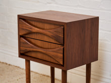 Load image into Gallery viewer, Sculpted Nightstand in American Walnut

