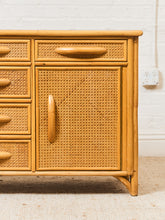Load image into Gallery viewer, Bamboo Vintage Credenza
