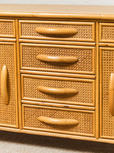 Load image into Gallery viewer, Bamboo Vintage Credenza
