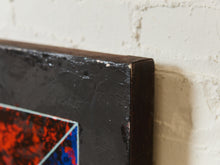 Load image into Gallery viewer, Blue and Red museum Painting by Gerald Campbell
