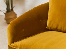 Load image into Gallery viewer, Gold Milo Baughman Swivel Chair
