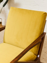 Load image into Gallery viewer, Zayden Lounge Chair in Dijon
