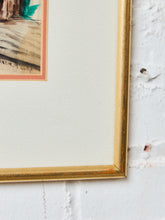 Load image into Gallery viewer, San Francisco's Chinatown Mid Century Watercolor
