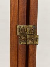 Load image into Gallery viewer, Wood Patterned Three Panel Screen Divider
