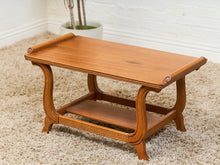Load image into Gallery viewer, French Art Deco Scroll-Edge Oak Writing Table
