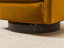 Load image into Gallery viewer, Gold Milo Baughman Swivel Chair
