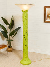 Load image into Gallery viewer, Chartreuse Green Post Modern Floor Lamp
