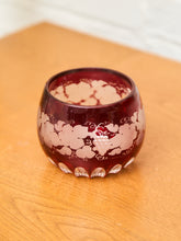 Load image into Gallery viewer, Ruby Red Bohemian Glass
