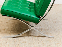 Load image into Gallery viewer, Kelly Green Barcelona Style Chair
