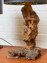 Load image into Gallery viewer, 1960's Burl Vintage Lamp
