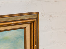 Load image into Gallery viewer, Vintage Stream Landscape Oil Painting Signed by E. Chamlee 1975

