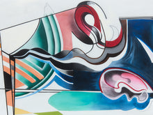 Load image into Gallery viewer, Abstract Vintage Painting by John Aguilar, Arizona State
