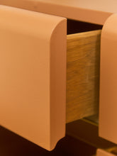 Load image into Gallery viewer, Post Modern Creamy Coral Dresser
