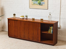 Load image into Gallery viewer, Walnut 1960s Credenza Sideboard
