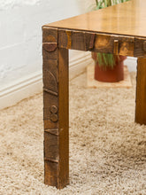 Load image into Gallery viewer, Pueblo Lane Brutalist Dining Table w/4 Chairs
