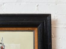 Load image into Gallery viewer, Mid-Century Modern Oil Painting featuring an abstract cityscape skyline Signed Art by Marty Dueng
