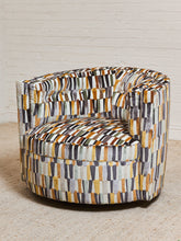 Load image into Gallery viewer, Babita Swivel Chair in Striker Copper
