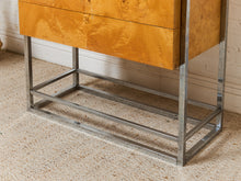 Load image into Gallery viewer, Milo Baughman Burlwood Vintage Shelf with Large Opening
