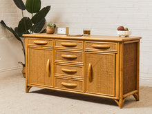 Load image into Gallery viewer, Bamboo Vintage Credenza
