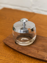 Load image into Gallery viewer, Vintage Ware Glass Condiment Set
