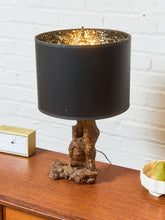 Load image into Gallery viewer, 1960's Burl Vintage Lamp
