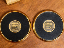 Load image into Gallery viewer, Solid Brass Vintage Coasters
