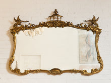 Load image into Gallery viewer, Friedman Brothers Large Gold Pagoda Chinese Chippendale Mirror
