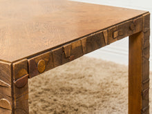 Load image into Gallery viewer, Pueblo Lane Brutalist Dining Table w/4 Chairs
