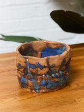 Load image into Gallery viewer, Teal and Blue Glazed Pottery
