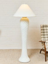 Load image into Gallery viewer, Post Modern Twisted plaster Floor Lamp
