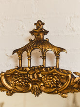 Load image into Gallery viewer, Friedman Brothers Large Gold Pagoda Chinese Chippendale Mirror
