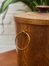 Load image into Gallery viewer, Midcentury Wood Ice Bucket

