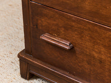 Load image into Gallery viewer, Art Deco Long Handle Chest of Drawers
