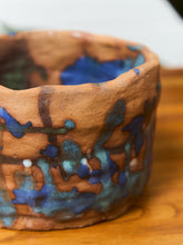 Load image into Gallery viewer, Teal and Blue Glazed Pottery

