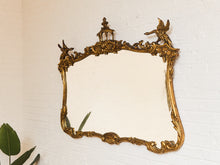 Load image into Gallery viewer, Friedman Brothers Large Gold Pagoda Chinese Chippendale Mirror

