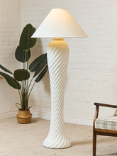 Load image into Gallery viewer, Post Modern Twisted plaster Floor Lamp
