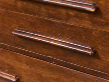 Load image into Gallery viewer, Art Deco Long Handle Chest of Drawers
