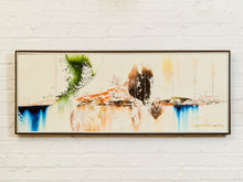 Load image into Gallery viewer, Color Fall Horizon Signed 1960’s painting
