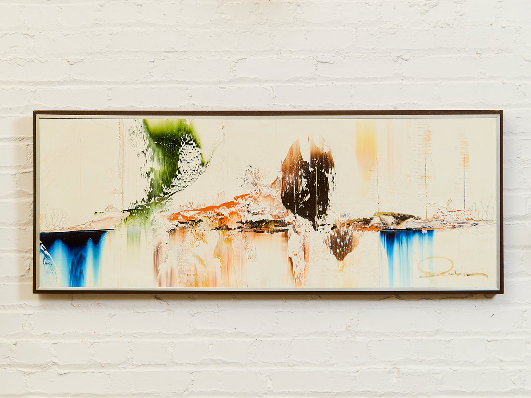 Color Fall Horizon Signed 1960’s painting