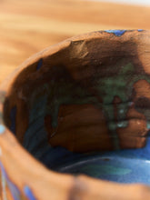 Load image into Gallery viewer, Teal and Blue Glazed Pottery
